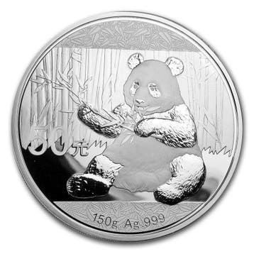 China Panda 150 Gram 2017 (Proof), Verzenden, Oost-Azië, Losse munt, Zilver
