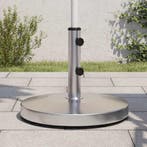 vidaXL Parasolvoet voor stokken van Ø32/38/48 mm 25 kg rond, Verzenden, Nieuw, Parasolvoet