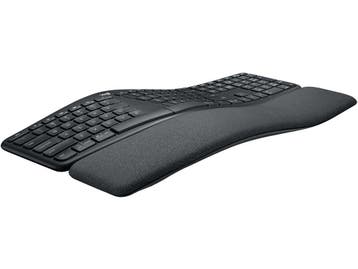 Logitech Ergo K860 - Ergonomisch Toetsenbord - Draadloos -, Verzenden, Zo goed als nieuw, Logitech