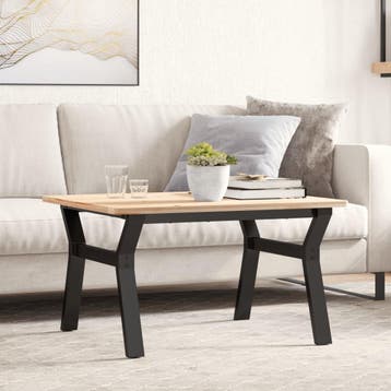 vidaXL Salontafelpoten Y-frame 70x60x43 cm staal, Verzenden, Nieuw