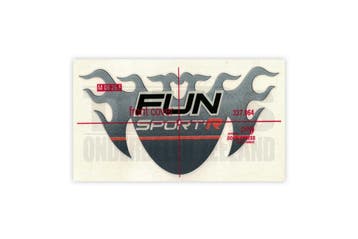 Tomos Sticker Funsport Koplampkap, Ophalen of Verzenden, Nieuw, Tomos