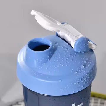 Fitnessbeker met proteinecompartement - 550ml, Ophalen of Verzenden, Nieuw