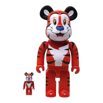 Medicom Toy - Be@rbrick 400% & 100% Kelloggs Tony The Tiger