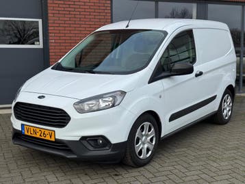 Ford Transit Courier 1.5 TDCI Duratorq S&S Airco Cruise Stoe, Gebruikt, Euro 6, Airconditioning, Wit