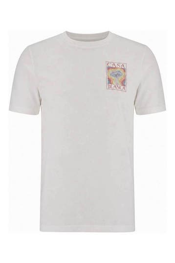Casablanca T-shirt in maat M Wit, Verzenden, Gedragen, Wit, Casablanca