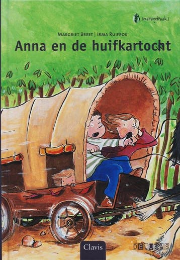 Anna en de huifkartocht / Smaragdreeks - M. Breet, Verzenden, Zo goed als nieuw, M. Breet