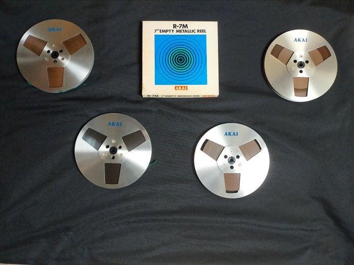 Akai - R-7M Reel-to-reel audio, Audio, Tv en Foto, Radio's