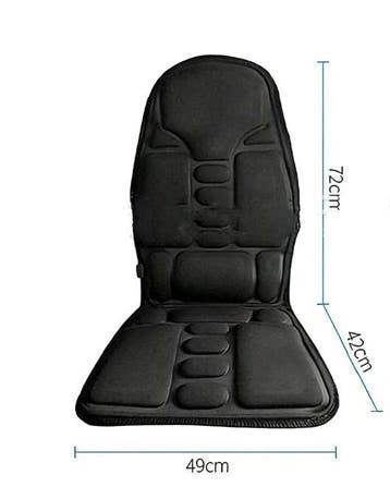 Massage Stoelkussen met Warmte – Auto en Thuis Massager, Huis en Inrichting, Woonaccessoires | Kussens, Verzenden, Nieuw