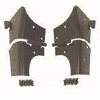 Rugged Ridge 97-06 Jeep Wrangler TJ Black Windshield Hinges, Ophalen of Verzenden