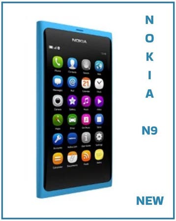 Nokia Lumia N9 - Mobiele telefoon - In vervangende, Nieuw