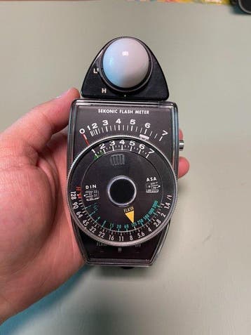 Sekonic Flash Meter L-256D - Analog Exposure & Flash Meter -, Nieuw