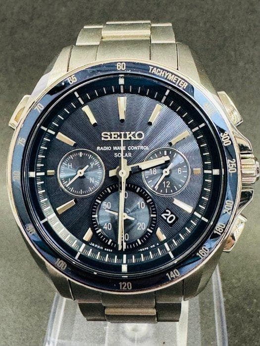 Seiko - Brightz Solar Radio Wave Control - Zonder, Sieraden, Tassen en Uiterlijk, Horloges | Antiek