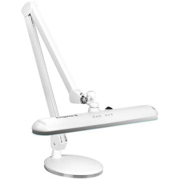 Elegante 801TL LED Salonlamp Wit met Vaste Voet –, Ophalen of Verzenden