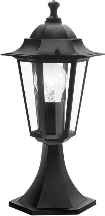 EGLO Laterna 4 Sokkellamp Buiten - E27 - 38,5 cm - Zwart, Verzenden, Nieuw