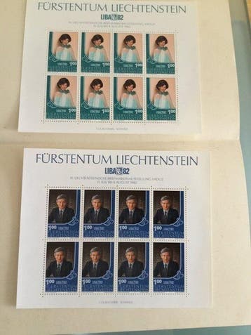 Liechtenstein 1967/1988 - Lotto van een erfenis, Gestempeld