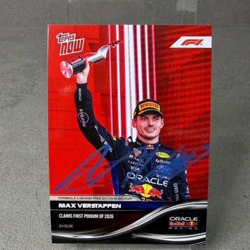 Red Bull Racing - Topps Now - (030) Max Verstappen - Claims, Nieuw