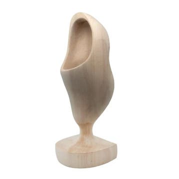 Klomp op voet geschuurd 28 cm, Ophalen of Verzenden, Nieuw