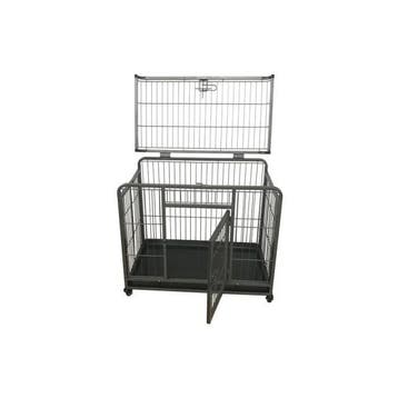 Hondenbench Topmast Heavy Duty Opvouwbaar Antraciet/Grijs..., Verzenden, Nieuw