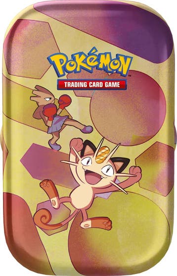 Pokemon Scarlet & Violet 151 Mini Tin Hitmonchan & Meowth, Ophalen of Verzenden, Nieuw
