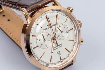 Philip Watch - Sunray - Classic - Chronograph - Rose gold -, Nieuw
