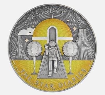 Kameroen. 1000 Francs 2025 Stanislaw Lem - Star Diaries , 2