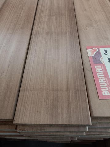 Channelsiding/gevelbekleding - Populier vierzijdig geschaafd, Doe-het-zelf en Verbouw, Hout en Planken, Minder dan 25 mm, Nieuw