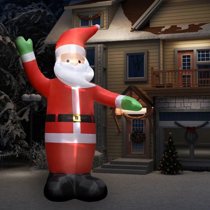 vidaXL Kerstman opblaasbaar met LEDs IP44 4,5 m, Diversen, Kerst, Nieuw, Verzenden