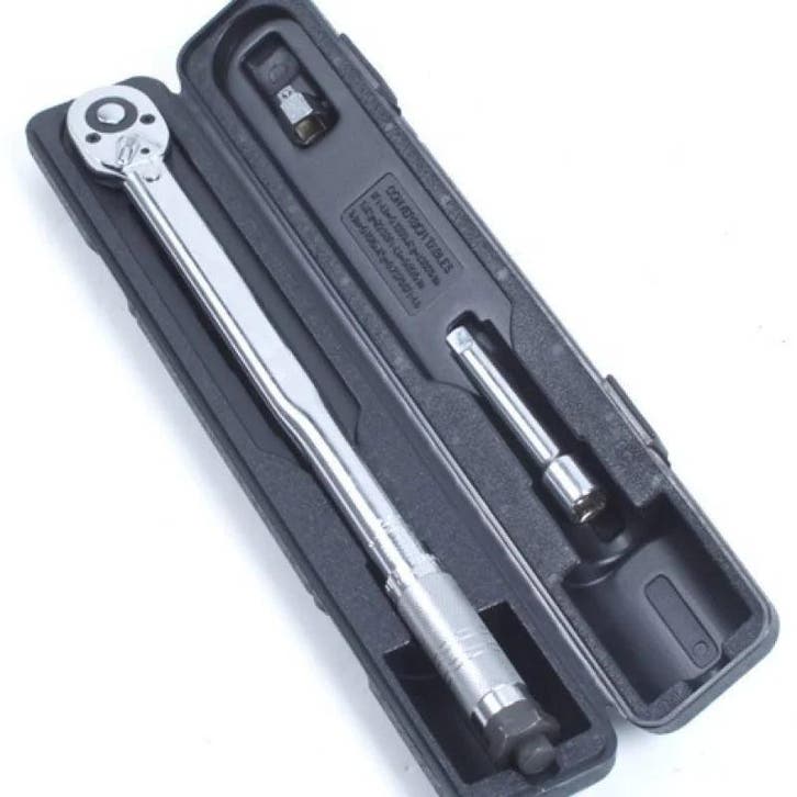 Momentsleutel 1/2met 3/8 adapter, Fietsen en Brommers, Fietsaccessoires | Fietsgereedschap, Nieuw, Verzenden
