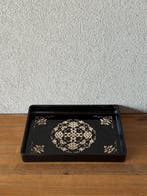 - Dienblad - Versierd met parelmoeren inleg, Antiek en Kunst