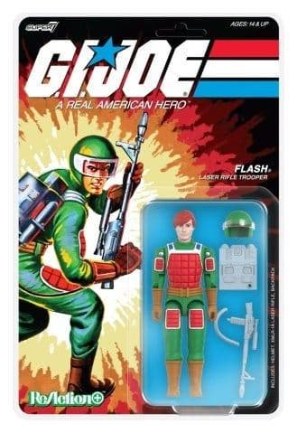 GI Joe ReAction+ Action Figure Wave 07 Flash (Comic) 10 cm, Ophalen of Verzenden, Nieuw