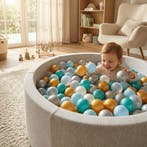 Decoratie ballen 7cm 1000 | Feest | Laatste Stuks!, Ophalen of Verzenden, Nieuw, Jongen of Meisje