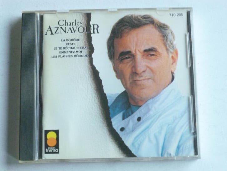 Charles Aznavour (trema), Cd's en Dvd's, Cd's | Pop, Zo goed als nieuw, Ophalen of Verzenden