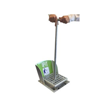 The DropPit Comfort Classic asbaktegel 30x30 cm - verzinkt, Verzenden, Nieuw