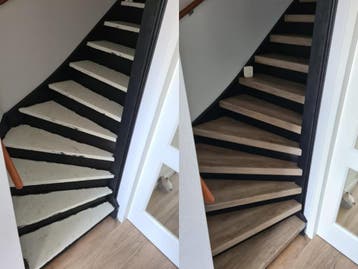 PVC TRAPRENOVATIE – ZELF DOEN OF LATEN DOEN VANAF €399, PVC-traprenovatie, Crème, Overige typen, Nieuw