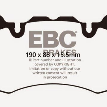 EBC 13+ Land Rover Range Rover 3.0 Supercharged Yellowstuff, Ophalen of Verzenden, Nieuw