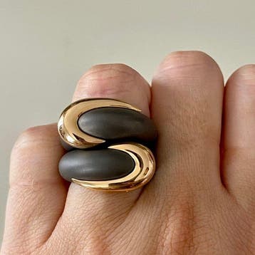 Pomellato - Ring - 18 karaat Titanium, Roségoud - 0.00ct., Sieraden, Tassen en Uiterlijk, Nieuw