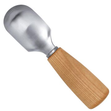 Triangle Soul Fruitlepel – Roestvrijstaal en Kersenhout, Ophalen of Verzenden, Nieuw, Hout
