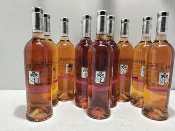 2017 Pink Peak Bordeaux Rosé - Bordeaux - 11 Flessen (0.75, Nieuw