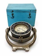 Kompas - Aluminium, Messing - topographique ancienne à