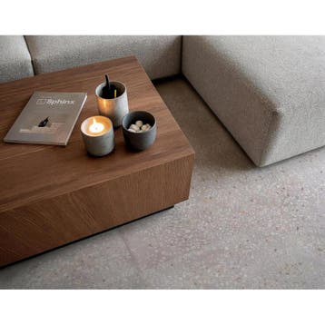 Sphinx Terrazzo Vloertegel - 90x90 cm - Mat Grijs, Ophalen of Verzenden, Nieuw