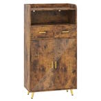 LIVSK Opbergkast met Verstelbare Plank - Werkblad, Open Vak,, Verzenden, Nieuw