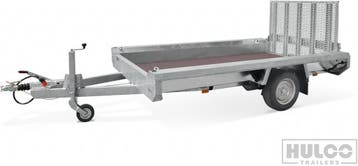 Hulco Machinetransporter Terrax-1 1800kg 294x150 Basic, Auto diversen, Aanhangers en Bagagewagens, Ophalen, Nieuw