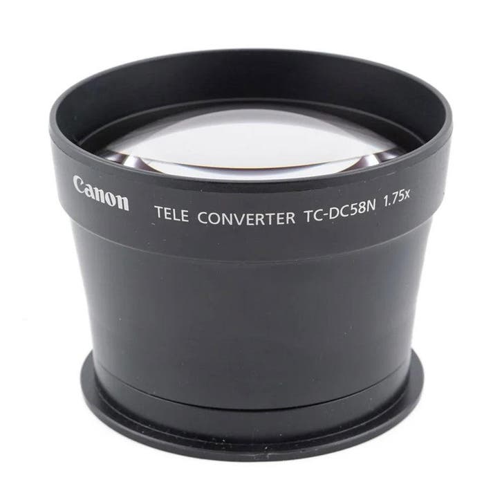 Canon TC-DC58N 1.75x Tele-converter - Tweedehands, Audio, Tv en Foto, Fotografie | Lenzen en Objectieven, Overige typen, Zo goed als nieuw