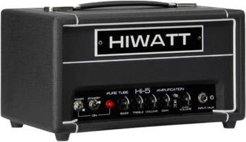 Hiwatt Hi-5 - Hi 5 Head - 5W 2-Channel Lunchbox Head, STOCK, Ophalen of Verzenden, Nieuw, Gitaar, Minder dan 50 watt