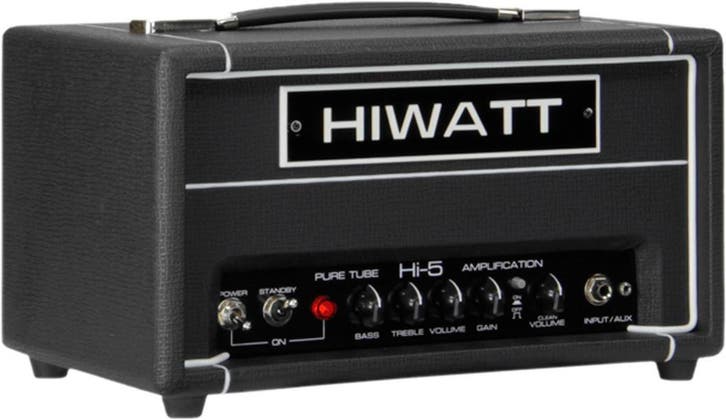 Hiwatt Hi-5 - Hi 5 Head - 5W 2-Channel Lunchbox Head, STOCK, Muziek en Instrumenten, Versterkers | Bas en Gitaar, Gitaar, Nieuw