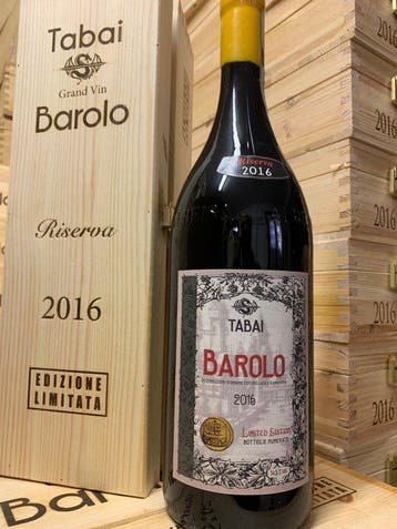 2016 Tabai - Barolo Riserva - 1 Magnum (1,5 L), Verzamelen, Nieuw