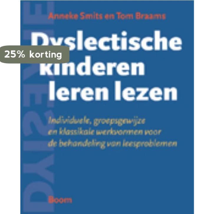 Dyslectische kinderen leren lezen 9789053528068 A. Smits, Boeken, Psychologie, Gelezen, Verzenden