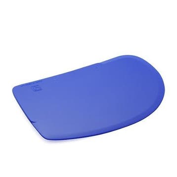 Deegschraper Kunststof Asymmetrisch Blauw 12x8,6cm, Verzenden, Nieuw