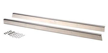 Kentrol 55-83 Jeep CJ5 Rocker Guards Pair - Polished Silver, Ophalen of Verzenden, Nieuw