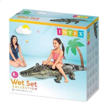 Opblaasfiguur zwembad | Intex | Krokodil, Verzenden, Nieuw